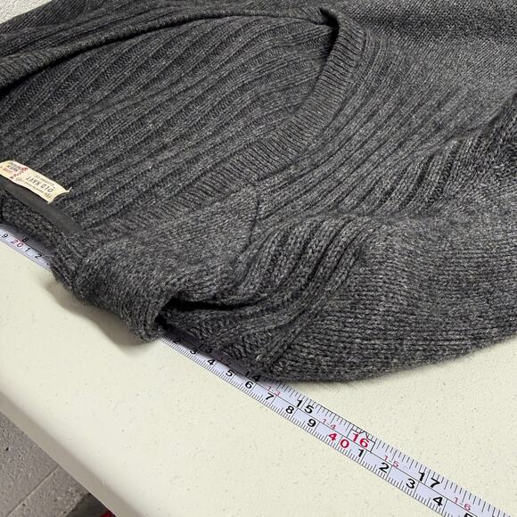 Vtg Old Navy Sweater Dress Size L Cotton Wool Blend Hooded Pocket Y2K Hong Kong - Picture 7 of 11